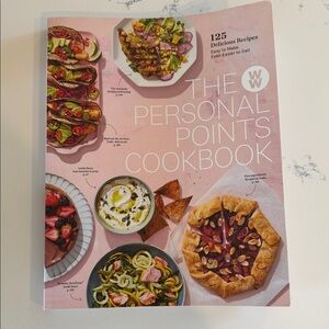 Weight Watchers The Personal Points Cookbook - Pink Cover